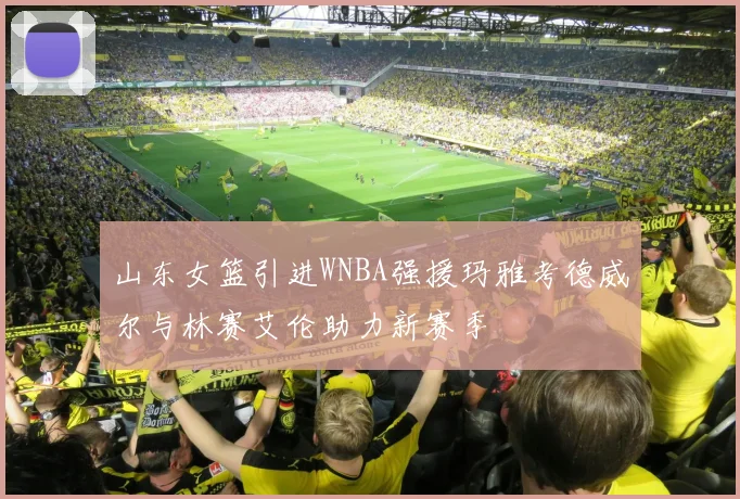 山东女篮引进WNBA强援玛雅考德威尔与林赛艾伦助力新赛季